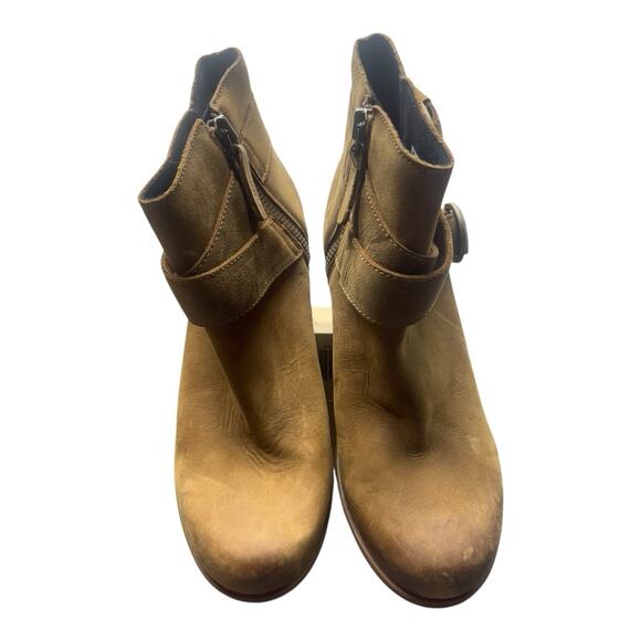 SOREL Leather Brown Boots JOAN of ARCTIC Wedge II Women’s 9.5 Outdoor Active - Picture 2 of 10